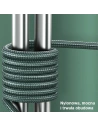 Kup Kabel pleciony USAMS U55 2A micro USB zielony/green 1m SJ450USB02 - USA323GRN - {ean13} - Sklep Home Screen