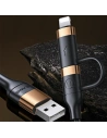 Kup Cablul împletit USAMS U62 2xUSB-C/USB-A /lightning 1,2m PD Încărcare rapidă negru/SJ483USB01 - USA328BLK - {ean13} - Sklep Home Screen