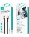 Buy USAMS Nylon Cable U76 USB-C - USB-C 100W PD Fast Charging 1.2m black SJ537USB01(US-SJ537) - USA330BLK - {ean13} - Home Screen Store Europe