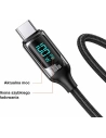 Kup Cablul împletit USAMS U78 USB-C la USB-C LED 1.2m 100W Încărcare rapidă alb/white SJ546USB02 - USA335WHT - {ean13} - Sklep Home Screen