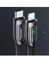 Kup Kabel pleciony USAMS USB-C auf Lightning Smart Power-off 20W PD Cable1.2m dunkelgrün/dark green SJ518USB02 - USA344GRN - {ean13} - Sklep Home Screen