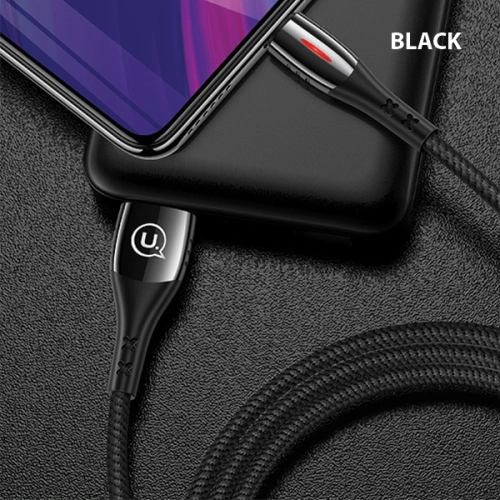Kup Cablul împletit USAMS U-Tone microUSB 1.2m Oprire automată 2A Încărcare rapidă negru/black SJ346USB01 - USA347BLK - {ean13} - Sklep Home Screen