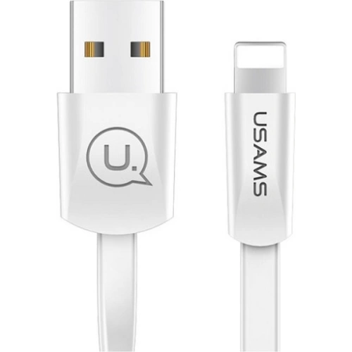 Kup Flaches Kabel USAMS U2 Lightning 1,2m weiß SJ199IP02 für Apple iPhone 5/6/7/8/X - USA351WHT - {ean13} - Sklep Home Screen