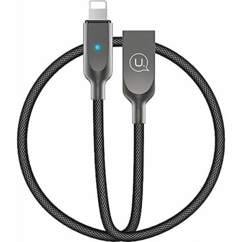 Kup Cablu USAMS power-off U-Sun Lightning negru/black 1,9m IPYSUSB201 - USA365BLK - {ean13} - Sklep Home Screen