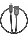 Cablu USAMS power-off U-Sun Lightning negru/black 1,9m IPYSUSB201