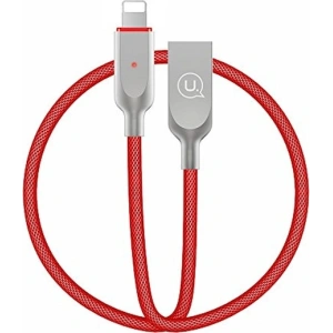 Kabel USAMS power-off U-Sun Lightning czerwony/red 1,9m IPYSUSB203