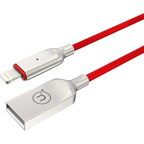 Kup Kabel USAMS power-off U-Sun Lightning czerwony/red 1,9m IPYSUSB203 - USA366RED - {ean13} - Sklep Home Screen