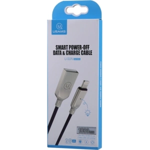 USAMS Cable power-off U-Sun Lightning blue 1,9m IPYSUSB202 (US-SJ170)
