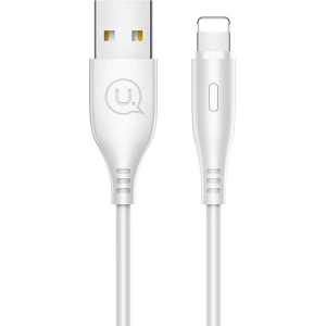 Kabel USAMS U18 lightning 2A Fast Charge 1m biały/white SJ266USB02