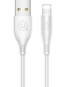 USAMS U18 Lightning-Kabel 2A Fast Charge 1m weiß/SJ266USB02