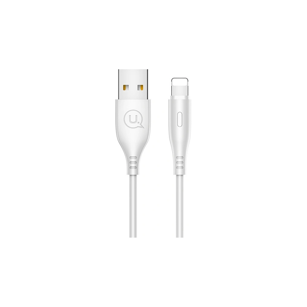 Kabel USAMS U18 lightning 2A Fast Charge 1m biały/white SJ266USB02