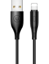 Kup Cablul USAMS U18 lightning 2A Încărcare rapidă 1m negru/black SJ266USB01 - USA369BLK - {ean13} - Sklep Home Screen
