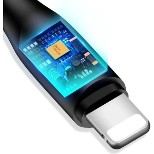 Kabel USAMS U18 lightning 2A rychlé nabíjení 1m černý/black SJ266USB01
