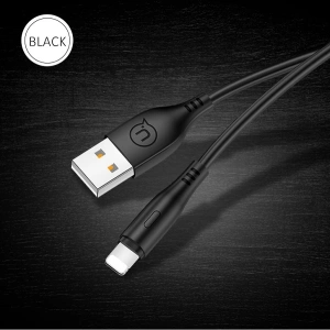 Kabel USAMS U18 lightning 2A rychlé nabíjení 1m černý/black SJ266USB01