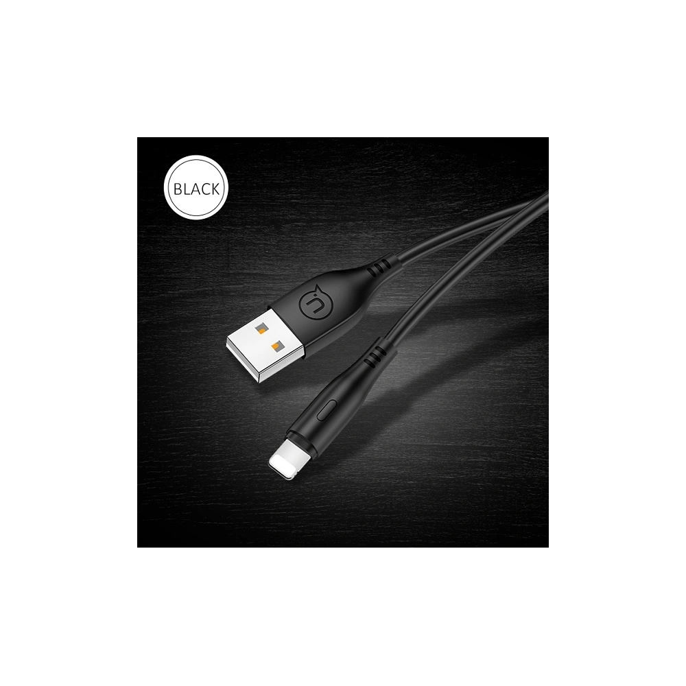 Kabel USAMS U18 lightning 2A Fast Charge 1m czarny/black SJ266USB01