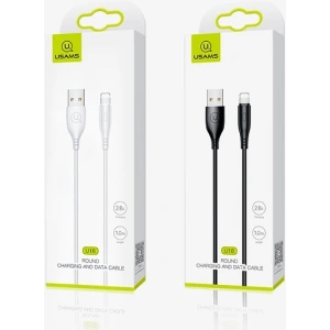 Kabel USAMS U18 lightning 2A rychlé nabíjení 1m černý/black SJ266USB01