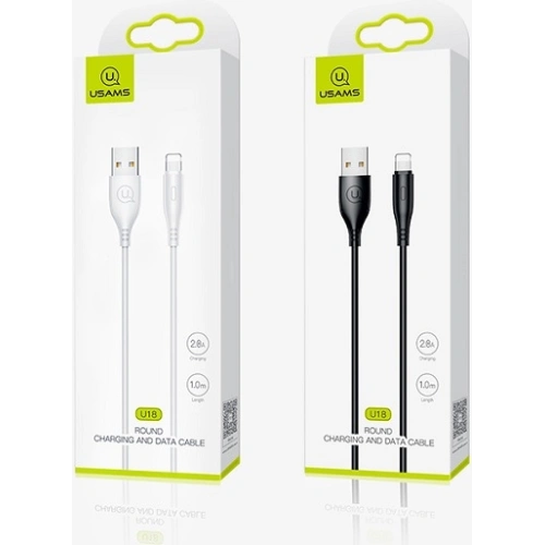 Kup USAMS U18 Lightning-Kabel 2A Schnellladung 1m schwarz SJ266USB01 - USA369BLK - {ean13} - Sklep Home Screen
