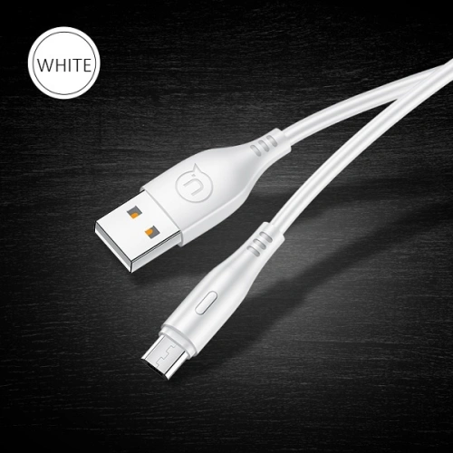 Kup Kabel USAMS U18 microUSB 2A Fast Charge 1m biały/white SJ268USB02 - USA370WHT - {ean13} - Sklep Home Screen