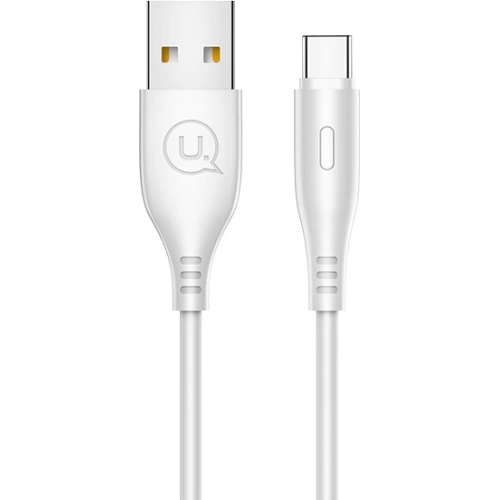 Kup Cablul USAMS U18 USB-C 2A Fast Charge 1m alb/white SJ267USB02 - USA372WHT - {ean13} - Sklep Home Screen