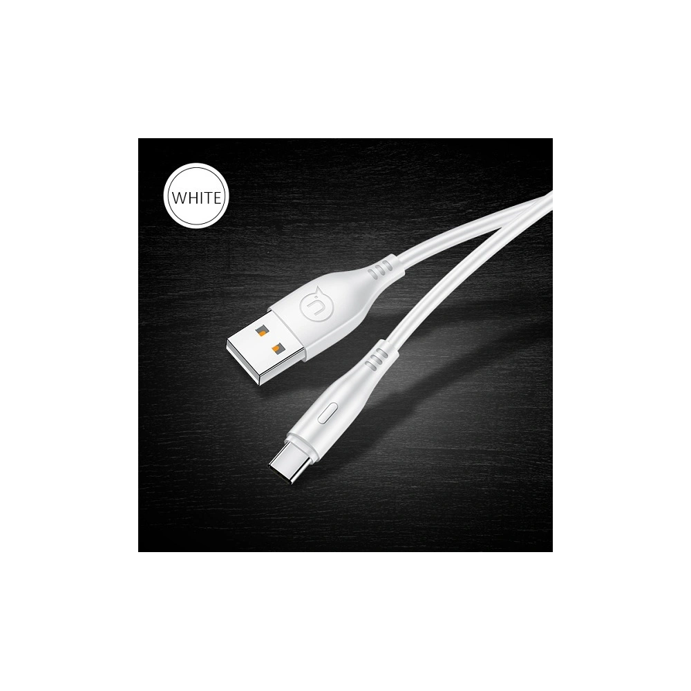 Kabel USAMS U18 USB-C 2A Fast Charge 1m biały/white SJ267USB02
