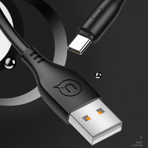 Kup Cablul USAMS U18 USB-C 2A Încărcare Rapidă 1m negru/black SJ267USB01 - USA373BLK - {ean13} - Sklep Home Screen