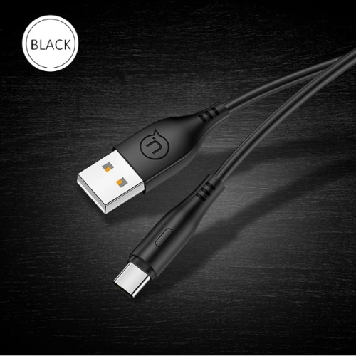 Kup Cablul USAMS U18 USB-C 2A Încărcare Rapidă 1m negru/black SJ267USB01 - USA373BLK - {ean13} - Sklep Home Screen