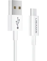 Buy USAMS Cable U23 microUSB 2A Fast Charge 1m white SJ284USB01 (US-SJ284) - USA375WHT - {ean13} - Home Screen Store Europe