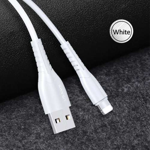 Kup Kabel USAMS U35 lightning 2A rychlé nabíjení 1m bílý/white SJ364USB02 - USA378WHT - {ean13} - Sklep Home Screen