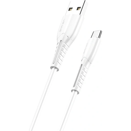 Kup Cablu USAMS U35 microUSB 2A Încărcare Rapidă 1m alb/SJ365USB02 - USA380WHT - {ean13} - Sklep Home Screen