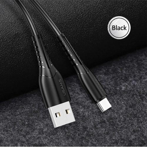 Kup USAMS U35 microUSB Kabel 2A Schnellladung 1m schwarz SJ365USB01 - USA381BLK - {ean13} - Sklep Home Screen