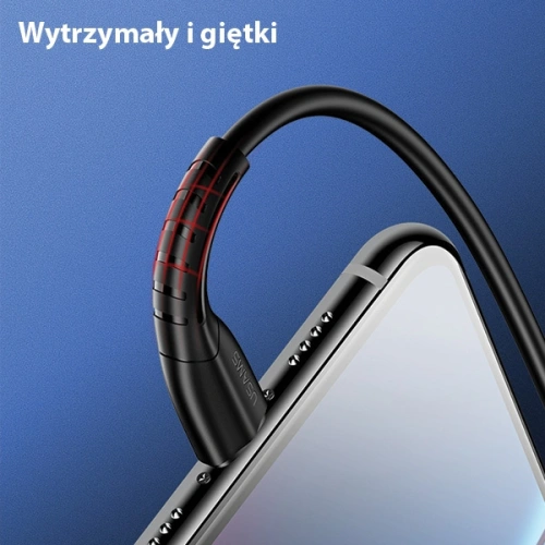 Kup USAMS U35 microUSB Kabel 2A Schnellladung 1m schwarz SJ365USB01 - USA381BLK - {ean13} - Sklep Home Screen