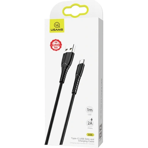 Kup USAMS U35 microUSB Kabel 2A Schnellladung 1m schwarz SJ365USB01 - USA381BLK - {ean13} - Sklep Home Screen
