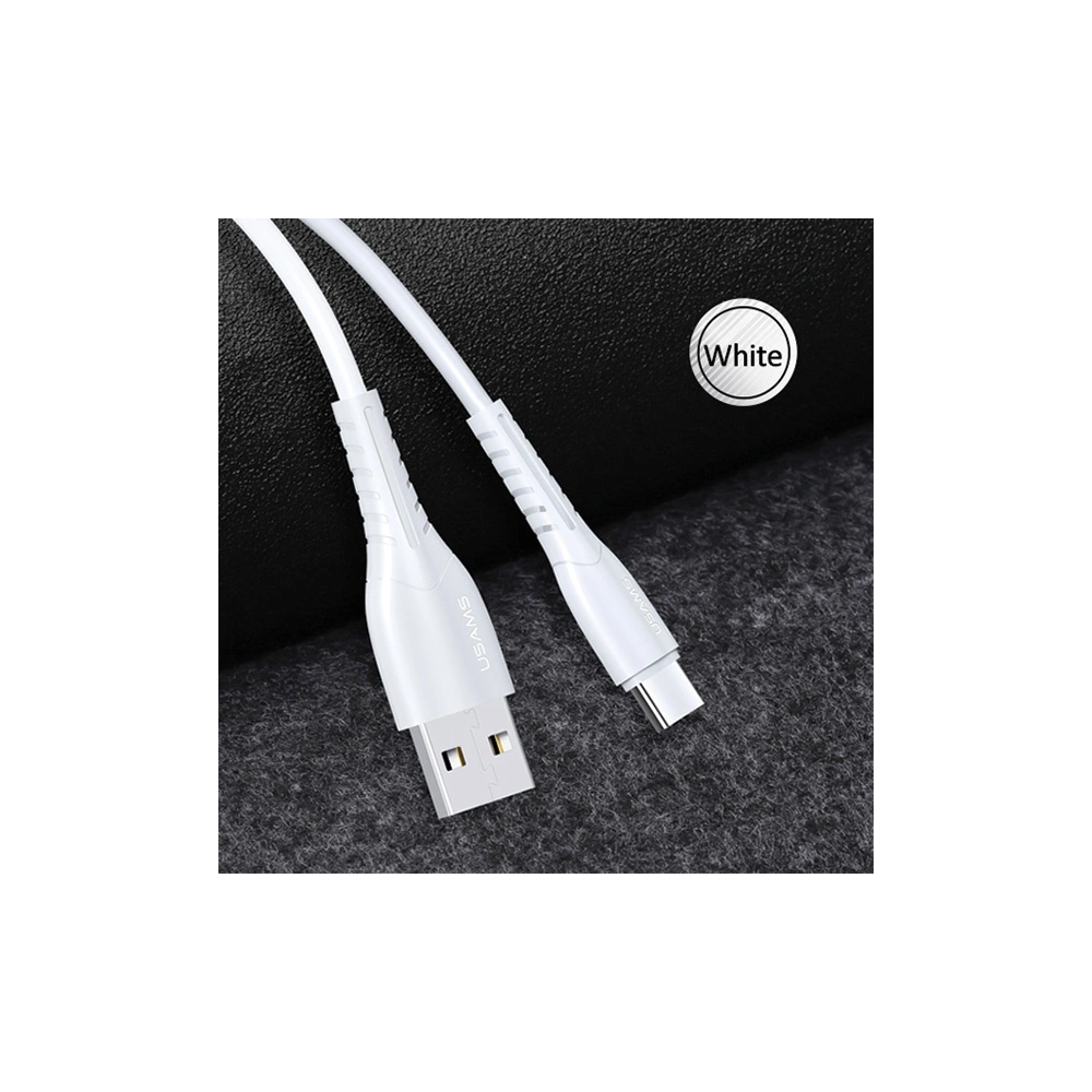 Kabel USAMS U35 USB-C 2A Fast Charge 1m biały/white SJ366USB02