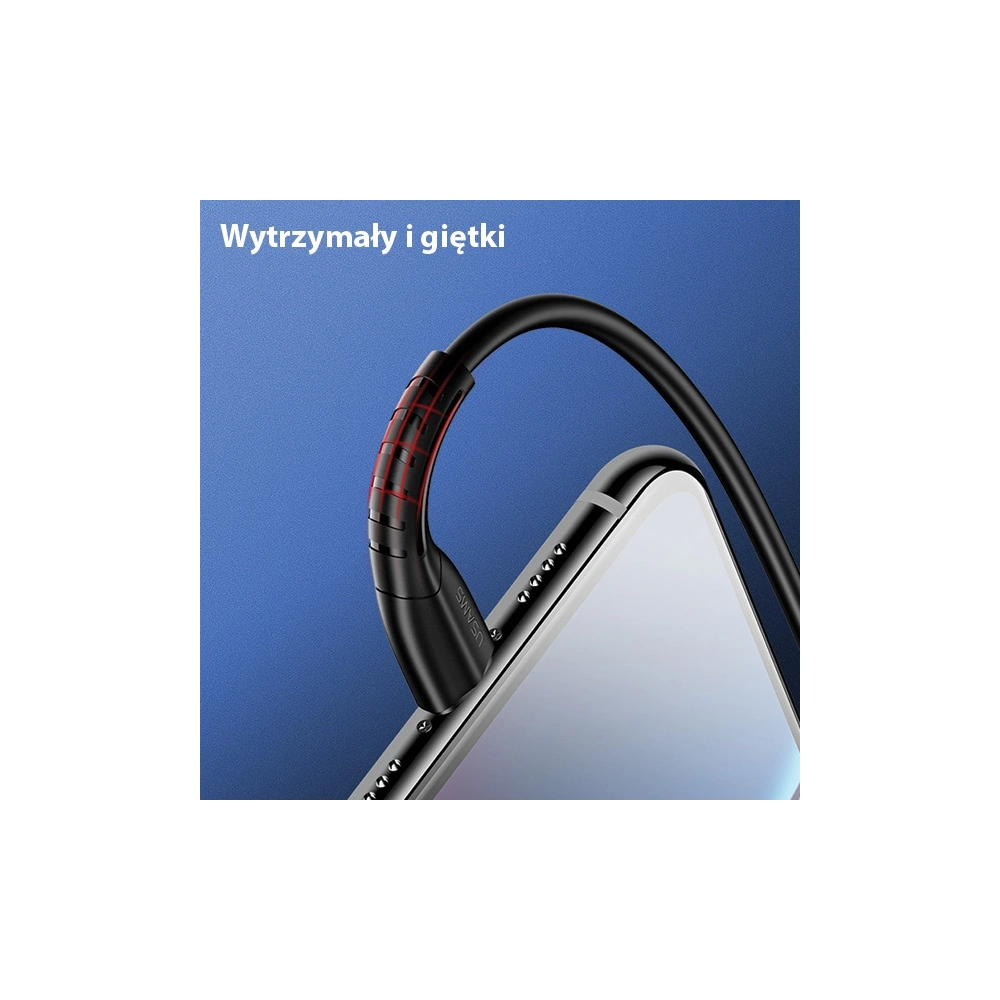 Kabel USAMS U35 USB-C 2A Fast Charge 1m biały/white SJ366USB02