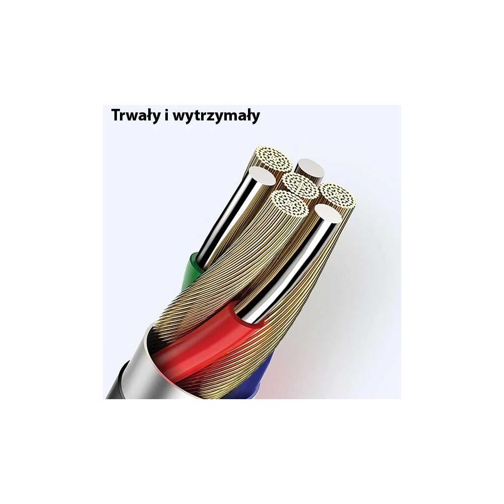 Kabel USAMS U35 USB-C 2A Fast Charge 1m biały/white SJ366USB02