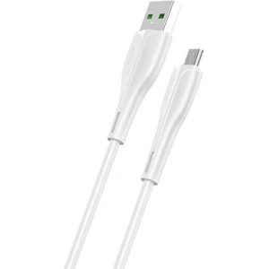 USAMS Cable U38 microUSB 4A Fast Charge for OPPO 1m white SJ375USB02 (US-SJ375)