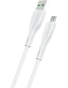 USAMS U38 microUSB 4A Gyors Töltő Kábel OPPO-hoz 1m fehér/SJ375USB02
