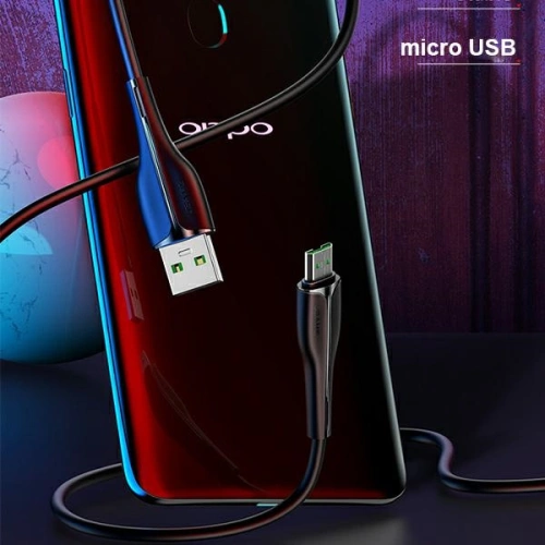 Kup Kabel USAMS U38 microUSB 4A Fast Charge for OPPO 1m biały/white SJ375USB02 - USA384WHT - {ean13} - Sklep Home Screen