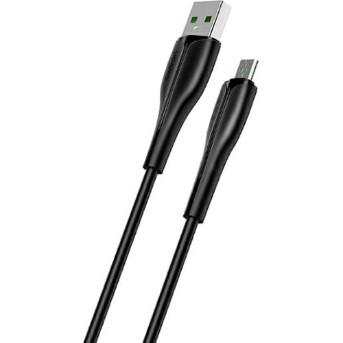 Buy USAMS Cable U38 microUSB 4A Fast Charge for OPPO 1m black SJ375USB01 (US-SJ375) - USA385BLK - {ean13} - Home Screen Store Europe