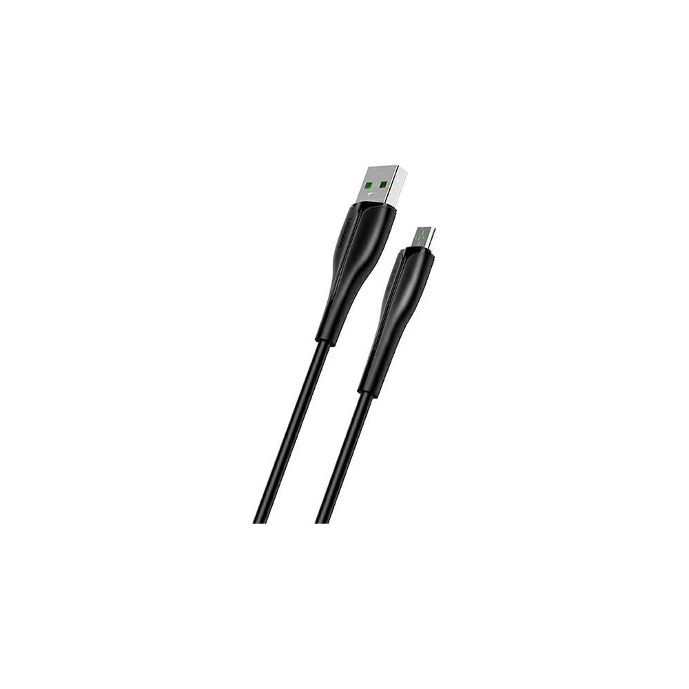 Kabel USAMS U38 microUSB 4A Fast Charge for OPPO 1m czarny/black SJ375USB01