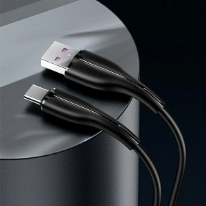 Kabel USAMS U38 USB-C 5A Fast Charge for OPPO/HUAWEI 1m czarny/black SJ376USB01