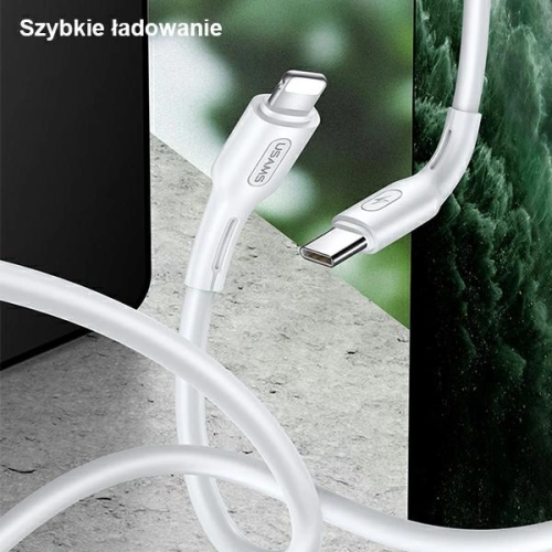 Kup Cablul USAMS U43 USB-C la Lightning 30W PD 1.2m negru/black SJ406USB01 - USA389BLK - {ean13} - Sklep Home Screen