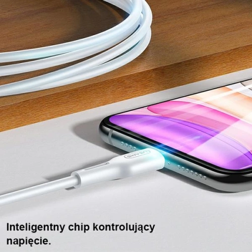 Kup Cablul USAMS U43 USB-C la Lightning 30W PD 1.2m negru/black SJ406USB01 - USA389BLK - {ean13} - Sklep Home Screen