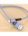 Kup Kabel USAMS U52 lightning 2A Fast Charge 1m purpurowy/purple SJ434USB04 - USA395PRP - {ean13} - Sklep Home Screen