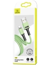 Cablul USAMS U52 lightning 2A Încărcare Rapidă 1m verde/SJ434USB02