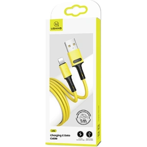 Kabel USAMS U52 lightning 2A Fast Charge 1m żółty/yellow SJ434USB03