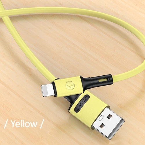 Kup Kabel USAMS U52 lightning 2A Fast Charge 1m żółty/yellow SJ434USB03 - USA397YEL - {ean13} - Sklep Home Screen