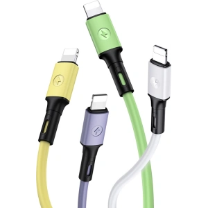 USAMS Cable U52 Lightning 2A Fast Charge 1m yellow SJ434USB03 (US-SJ434)