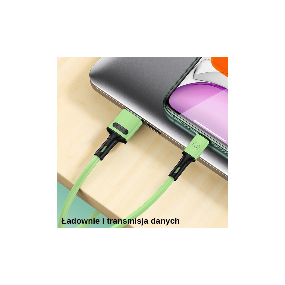 Kabel USAMS U52 lightning 2A Fast Charge 1m żółty/yellow SJ434USB03