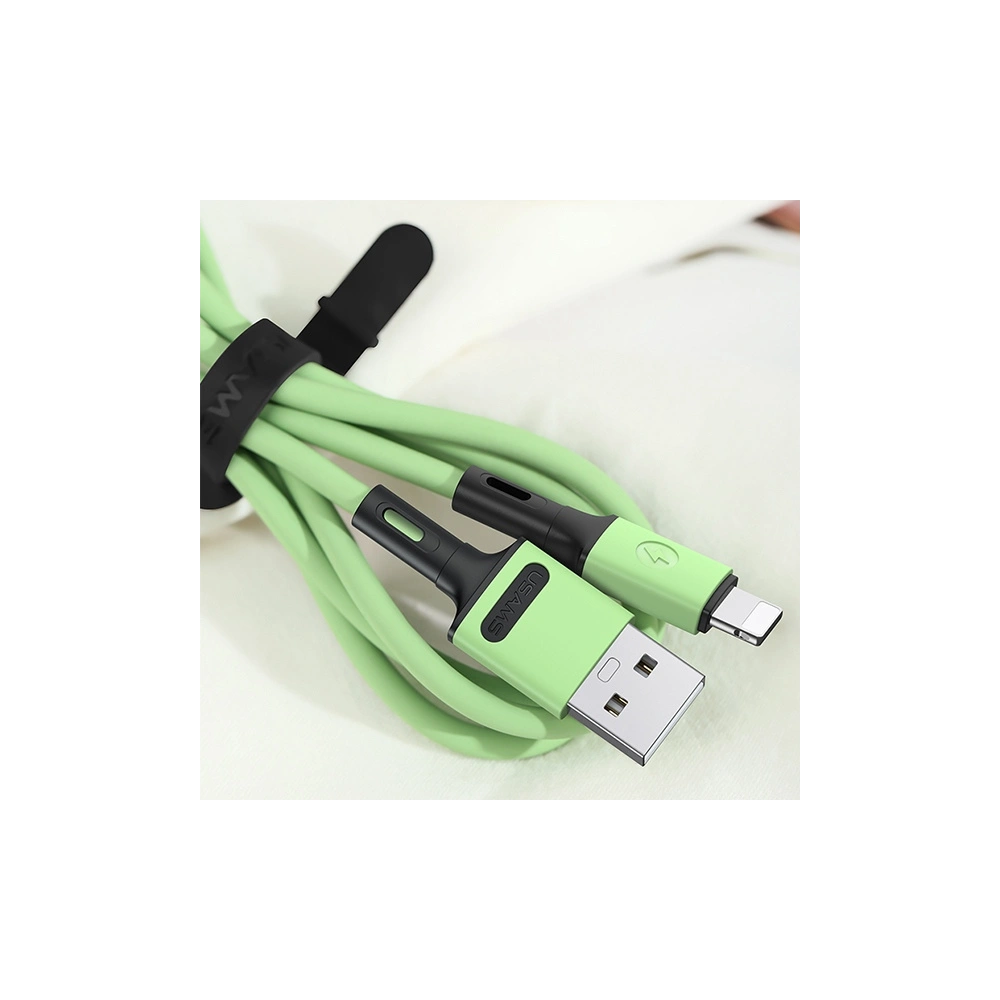 Kabel USAMS U52 lightning 2A Fast Charge 1m żółty/yellow SJ434USB03